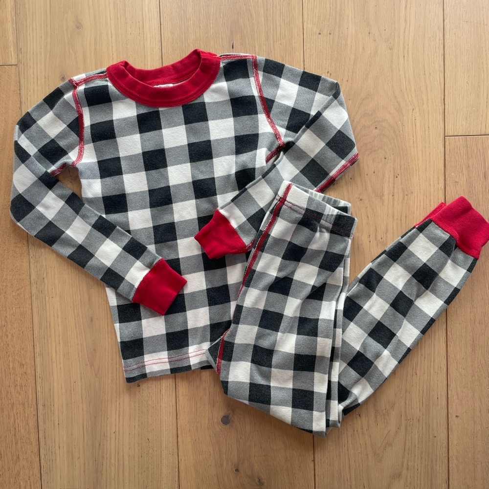Hanna Andersson Kids Holiday Kids Pajamas Set, Size 6-7